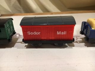 Thomas and Friends Trackmaster Percy’s Mail Trucks Mail Cars 4