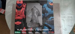 Halo Mjolnir Mark V & Mark Vi Deluxe Artfx Statue 2 Pack Kotobukiya