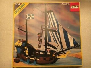 Legoland 6274 Pirate System Caribbean Clipper Complete W Box
