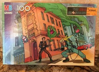 1988 Milton Bradley The Real Ghostbusters 100 Piece Puzzle 4757 - 7