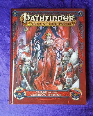 Pathfinder Adventure Path - Curse Of The Crimson Throne Hardcover
