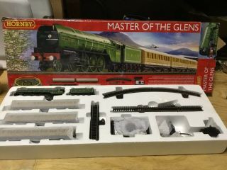 Hornby Master Of The Glens 00 Gauge Digital Train Set Model R1183 Very Rare