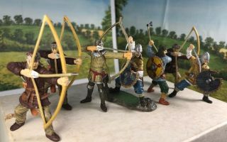Scarce 7 - Vikings Forces Of Valor Unimax Painted Figures 1/32 54mm