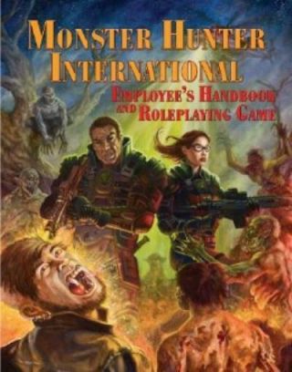 Hero Horror Rpg Monster Hunter International Employee Handbook And Rolep Hc Vg,