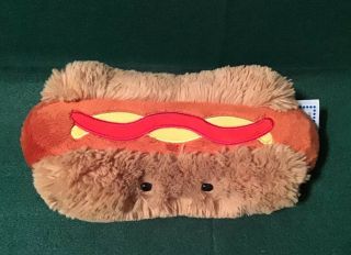 Squishable Stuffed Plush 15” Collectible Food Hot Dog Character Toy 4