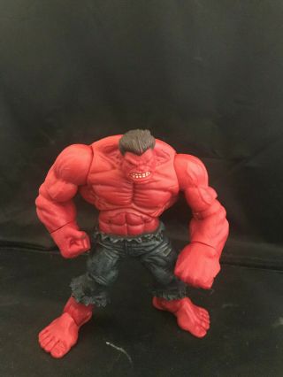 Marvel Universe 3.  75 " Red Hulk Loose Action Figure 3 3/4 Avengers Character