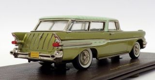 Brooklin Models 1/43 Scale BRK227X - 1957 Pontiac Safari 2Dr Station Wagon 3