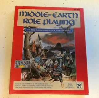 Ice Merp Middle Earth Role Playing Box Set,  Complete