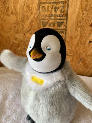 Happy Feet Cartoon Interactive Talking Singing Dancing Mumble Penguin Plush Toy 2