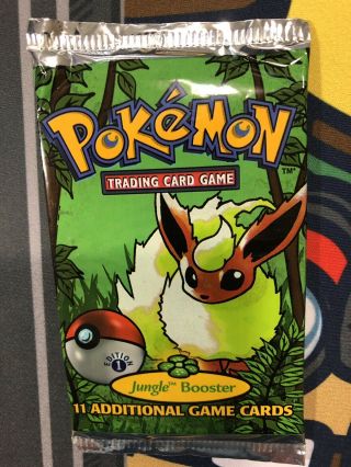 Pokemon 1st Edition Jungle Booster Pack 3pack Factory