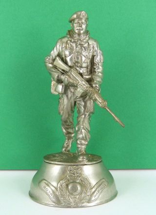 Chas C Stadden 80mm Scale Pewter Royal Marines Commando 1982