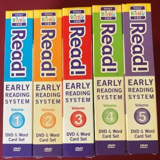 Your Baby Can Read Complete Set Early Language Development Dvd Book Cards Games