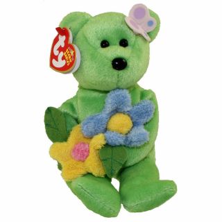 Ty Beanie Baby - Raine The Bear (internet Exclusive) (9 Inch) - Mwmts Stuffed Toy