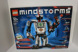 Unbuilt Lego Mindstorms Ev3 31313 Complete Never Assembled Robotics Kit