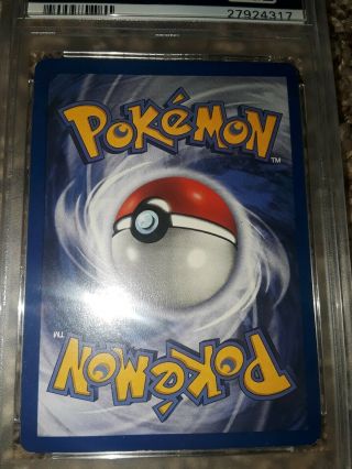 Pokemon Card 1st Edition Shadowless Nidoking Base Set 11/102,  PSA 9 2