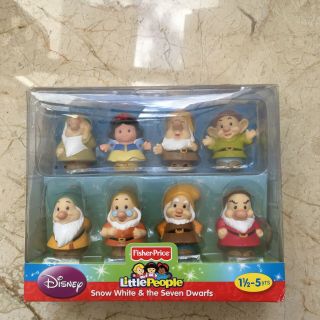 Fisher - Price Disney Snow White And The Seven Dwarfs Little People Figure Set