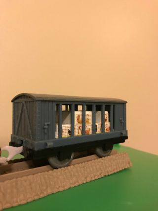THOMAS Train Trackmaster Motorized Billy And Chicken Car 6