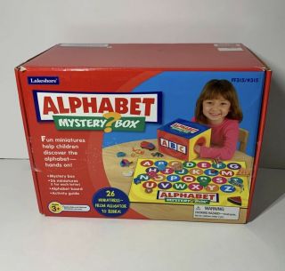 Lakeshore Learning Alphabet Miniature Box Educational Game