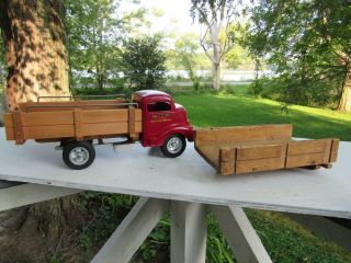 1940 ' s Smith Miller Material Delivery Truck With Load 7