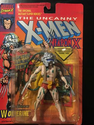Weapon X: Wolverine 4th Edition High Tech Helmet Uncanny X - Men Toybiz 1992