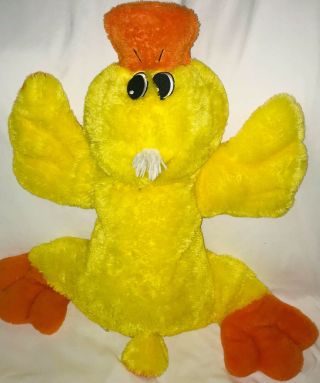 Dan Dee Duck Toy Plush 28” Pillow Large Easter Chick Collectors Choice
