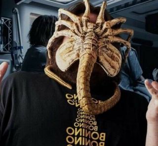 Alien Predator 1 Size Facehugger Cosplay Official Covenant Poseable Prop Repli