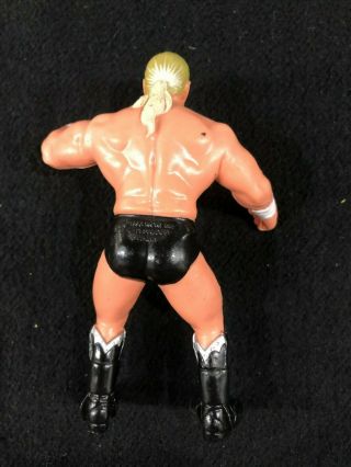 1990 WCW Galoob Barry Windham Black Trunks Wrestling Action Figure Loose 2