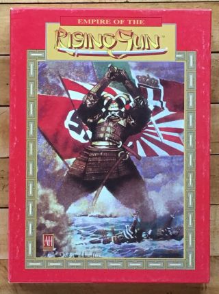 Avalon Hill Empire Of The Rising Sun Game 1995