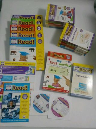 Your Baby Can Read Program Books Cards Dvds Enrichment Complete Set