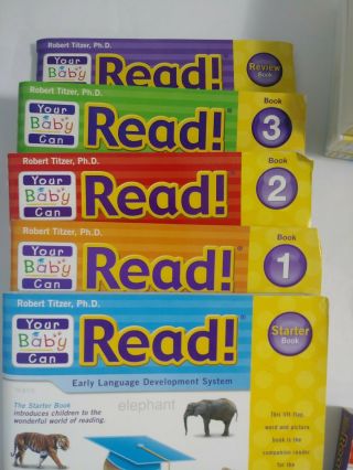 Your Baby Can Read Program Books Cards DVDs Enrichment Complete Set 2