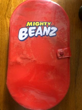 Mighty Beanz Series 1 2003 Red Case Complete Set Without Mighty Moose Bean