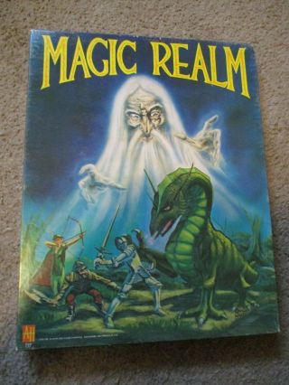 Magic Realm Fantasy Board Game Complete,  Avalon Hill 1979