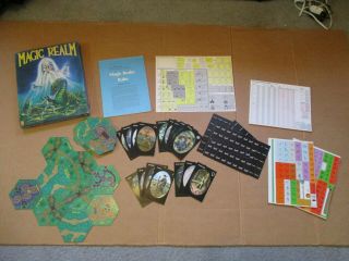 Magic Realm fantasy board game complete,  Avalon Hill 1979 2