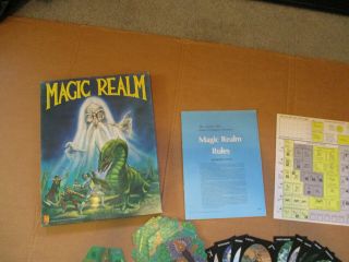 Magic Realm fantasy board game complete,  Avalon Hill 1979 3