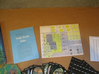Magic Realm fantasy board game complete,  Avalon Hill 1979 4