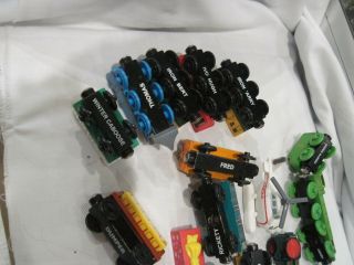 20 Wooden Thomas the tank engine and friends cars and locomotives & Harold 7