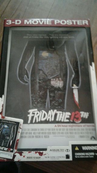 Friday The 13th 3d Poster Mcfarlane Pop
