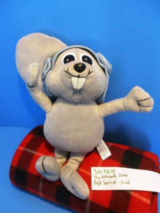 Toy Network 2000 Rocky And Bullwinkle " Rocky " Squirrel Plush (310 - 3874)