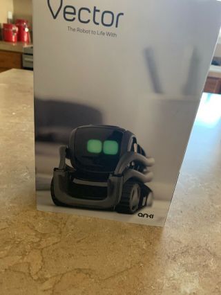 Anki Vector Robot Voice Activated Alexa Enable Smart Home Ai Robo Pet Euc (disp)