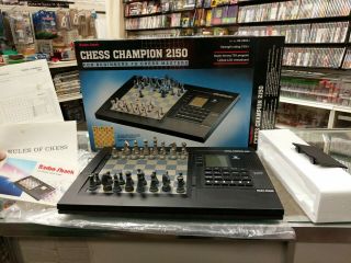 Radio Shack Chess Champion 2150 Endorsed By Gary Kasparov Complete