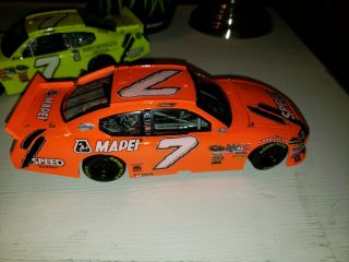 Custom Orange 2011 7 Robby Gordon Speed Energy Menards Mapei RARE 1/24 Dodge 2