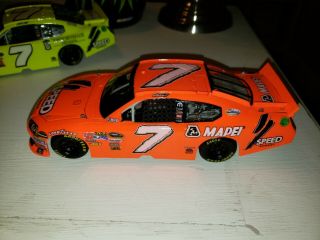 Custom Orange 2011 7 Robby Gordon Speed Energy Menards Mapei RARE 1/24 Dodge 3