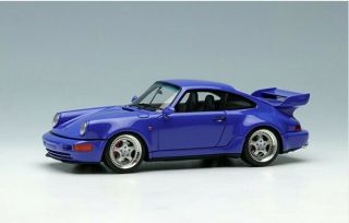 Makeup Vision 1:43 Vm156c Porsche 911 964 Carrera Rs 3.  8 1993 Maritime Blue