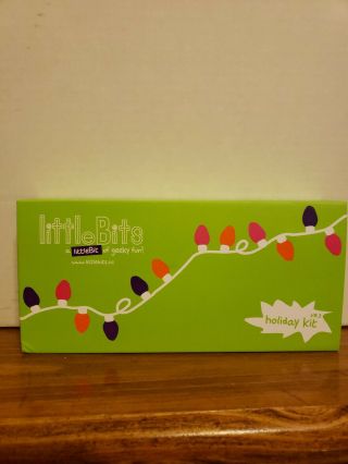 Littlebits Holiday Kit,  9 Parts Stem Learning Science Toy Little Bits Incomplete