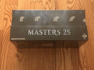 Magic Mtg Masters 25 Booster Box Factory - 4 Available