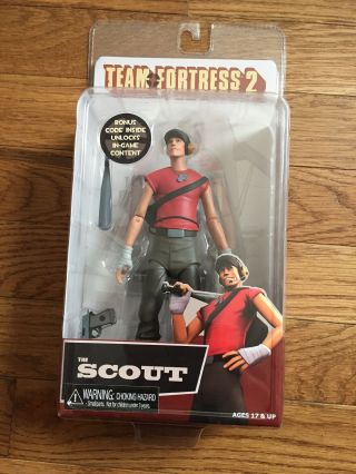 Team Fortress 2 - 7 " Scale Action Figures - Series 4 Red - Scout - Neca