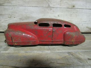 Vintage Red Wyandotte,  Marx,  Girard? Pressed Steel Car