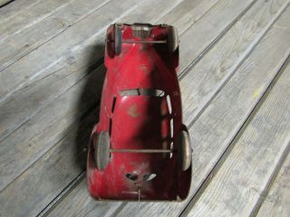 Vintage Red Wyandotte,  Marx,  Girard? Pressed Steel Car 5