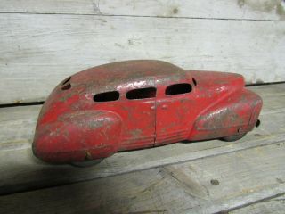 Vintage Red Wyandotte,  Marx,  Girard? Pressed Steel Car 6