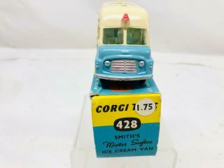 Corgi 428 Smiths Mister Softee Ice Cream Van with Box 2